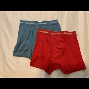 Calvin Klein cotton boxer briefs (M)